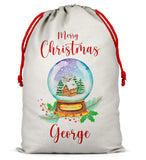 Personalised Christmas Sack Santa Bag Xmas Boy Girl Gift Stocking Bag 6
