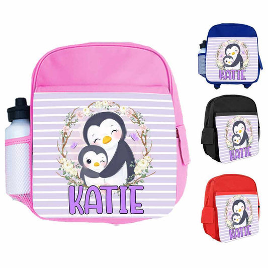 Personalised Kids Backpack Any Name Generic Design Boys Girls kid School Bag 19