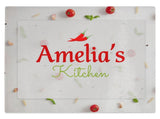 Personalised Any Name Kitchen Glass Chopping Board Item Gift 5