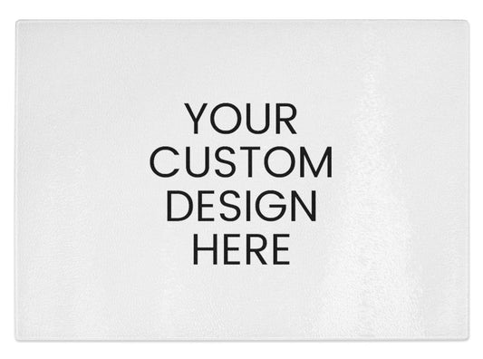 Fruit Glass Chopping Board Any Text Image Logo (Copy)