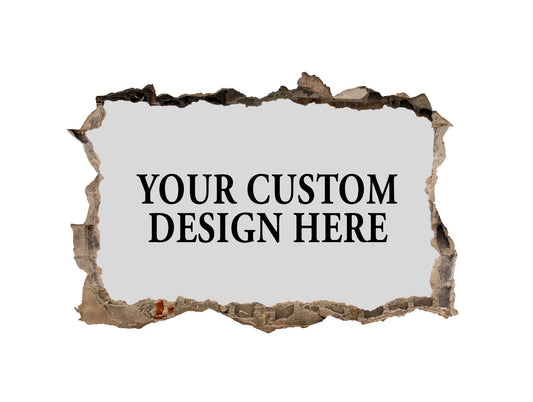 Personalised Any Name Custom Design Wall Decal 3D Sticker Vinyl Bedroom
