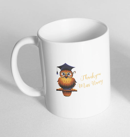 Personalised Thank you Teacher Mug Gift Ceramic Novelty Mug Funny Coffee Tea 30