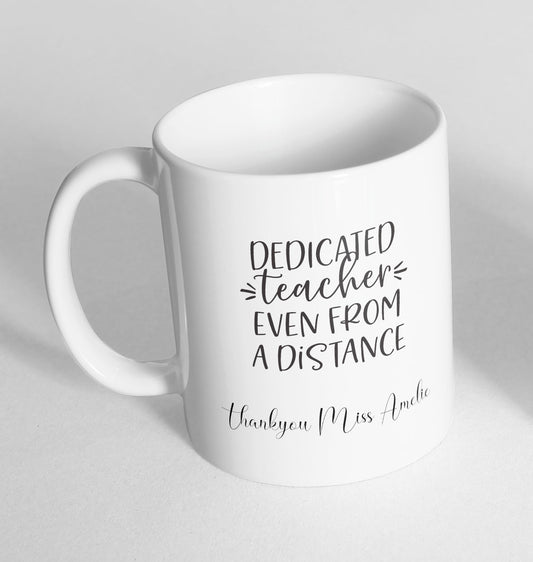 Personalised Thank you Teacher Mug Gift Ceramic Novelty Mug Funny Coffee Tea 2