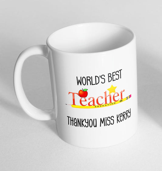 Personalised Thank you Teacher Mug Gift Ceramic Novelty Mug Funny Coffee Tea 44