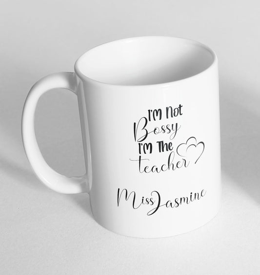 Personalised Thank you Teacher Mug Gift Ceramic Novelty Mug Funny Coffee Tea 6