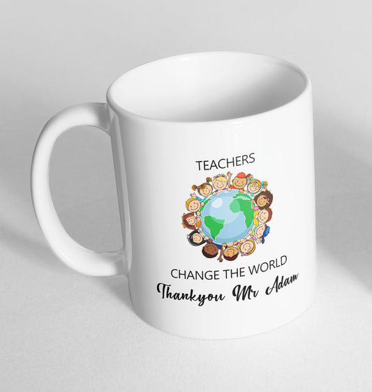 Personalised Thank you Teacher Mug Gift Ceramic Novelty Mug Funny Coffee Tea 57