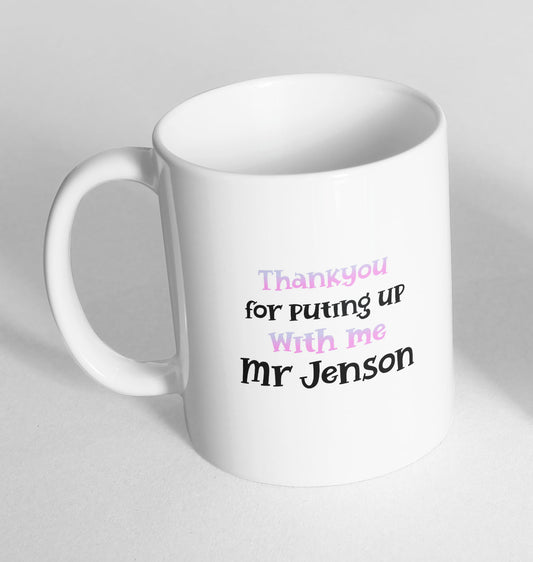 Personalised Thank you Teacher Mug Gift Ceramic Novelty Mug Funny Coffee Tea 37