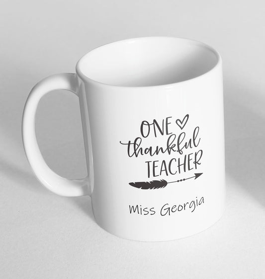 Personalised Thank you Teacher Mug Gift Ceramic Novelty Mug Funny Coffee Tea 7