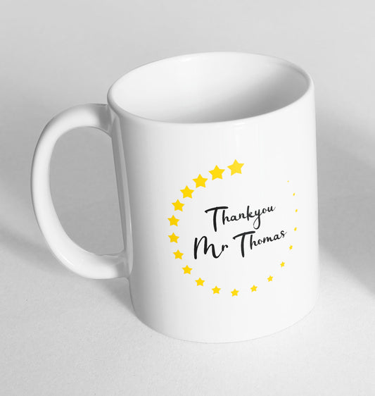 Personalised Thank you Teacher Mug Gift Ceramic Novelty Mug Funny Coffee Tea 59