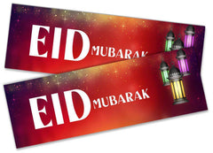 Eid Mubarak Banners Children Kids Adults Party Decoration idea 261