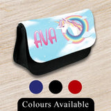 Personalised Pencil Case Generic Girls Boys Stationary Kids School Bag 55