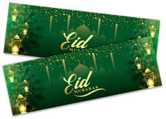 Eid Mubarak Banners Children Kids Adults Party Decoration idea 266