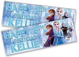 Personalised Birthday Banners Princess  Design Children Kid Party Decoration 62