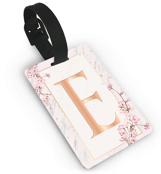 Personalised Floral Design Luggage Tag Any Name Printed Tag Kids Childrens 6