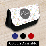 Personalised Pencil Case Generic Girls Boys Stationary Kids School Bag 55