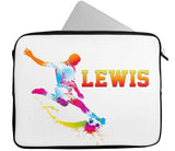 Personalised Any Name Football Design Laptop Case Sleeve Tablet Bag 23