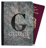 Personalised Marble Children Passport Cover Holder Any Name Holiday 14