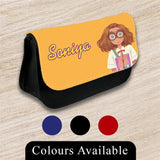 Personalised Pencil Case Generic Girls Boys Stationary Kids School Bag 43