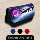 Personalised Pencil Case Space Girls Boys Stationary Kids School Bag 19