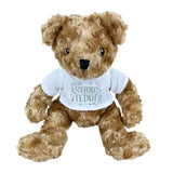 Personalised Teddy Bear Printed Soft Toy Baby Birthday Gift Christening 2