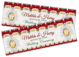 Personalised Wedding Banner Adult Party Celebration Marriage 239