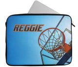 Personalised Any Name Basketball Design Laptop Case Sleeve Tablet Bag 88