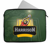 Personalised Any Name Football Design Laptop Case Sleeve Tablet Bag 77