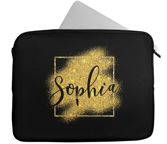 Personalised Any Name Star Laptop Case Sleeve Tablet Bag Chromebook Gift