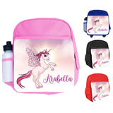 Personalised Kids Backpack Any Name Generic Design Boys Girls kid School Bag 44