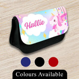 Personalised Pencil Case Unicorn Girls Boys Stationary Kids School Bag 7