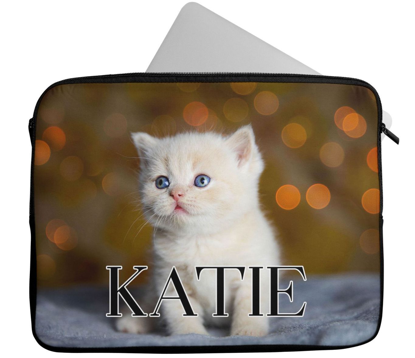 Personalised Any Name Animal Design Laptop Case Sleeve Tablet Bag 59