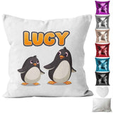 Personalised Cushion Animal Sequin Cushion Pillow Printed Birthday Gift 32