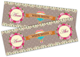 Personalised Wedding Banner Adult Party Celebration Marriage 240