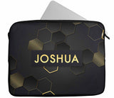 Personalised Any Name Abstract Design Laptop Case Sleeve Tablet Bag 85