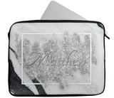 Personalised Any Name Glitter Design Laptop Case Sleeve Tablet Bag Chromebook 18