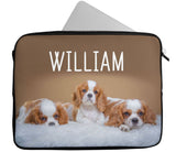 Personalised Any Name Animal Design Laptop Case Sleeve Tablet Bag 59