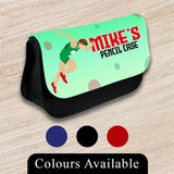 Personalised Pencil Case Generic Girls Boys Stationary Kids School Bag 35