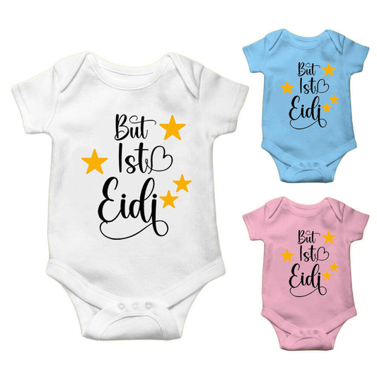 Personalised Eid Baby Vest Baby grow Little baby body suit 1