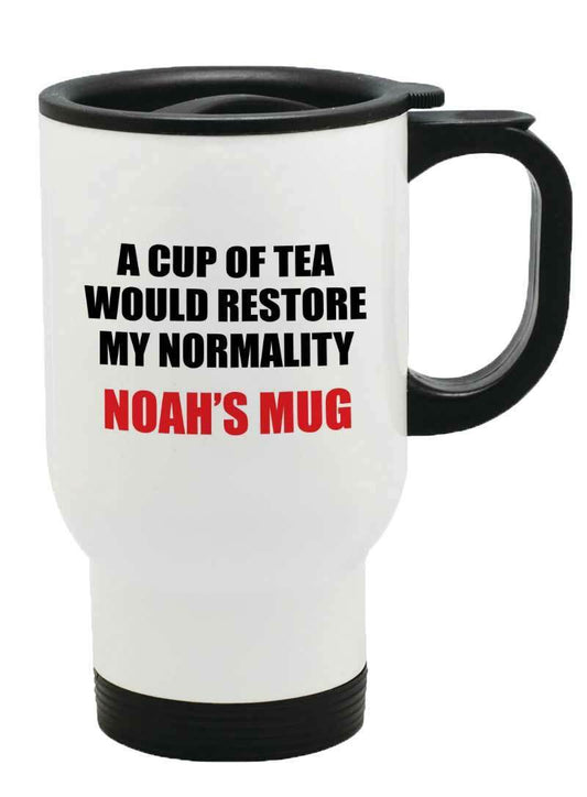 Personalised Any Name Thermal Travel Mug Flask Coffee Tea Mug 200