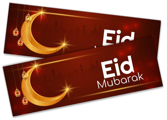 Eid Mubarak Banners Children Kids Adults Party Decoration idea 30