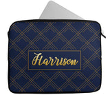 Personalised Any Name Patterned Design Laptop Case Sleeve Tablet Bag 25