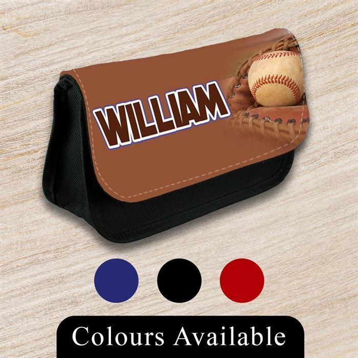 Personalised Pencil Case Football Girls Boys Stationary Kids School Bag 29