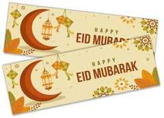 Eid Mubarak Banners Children Kids Adults Party Decoration idea 29