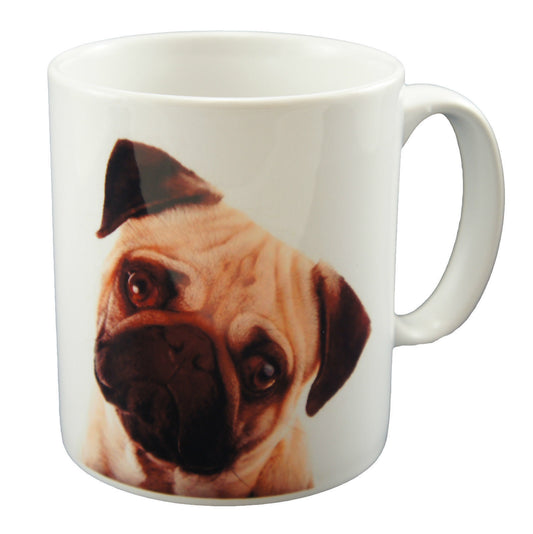 New sweet Pug face dog print mug printed cup puppy dogs gift puppies and animals