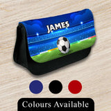 Personalised Pencil Case Football Girls Boys Stationary Kids School Bag 5