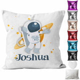 Personalised Cushion Space Sequin Cushion Pillow Printed Birthday Gift 63