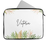 Personalised Any Name Patterned Design Laptop Case Sleeve Tablet Bag 12