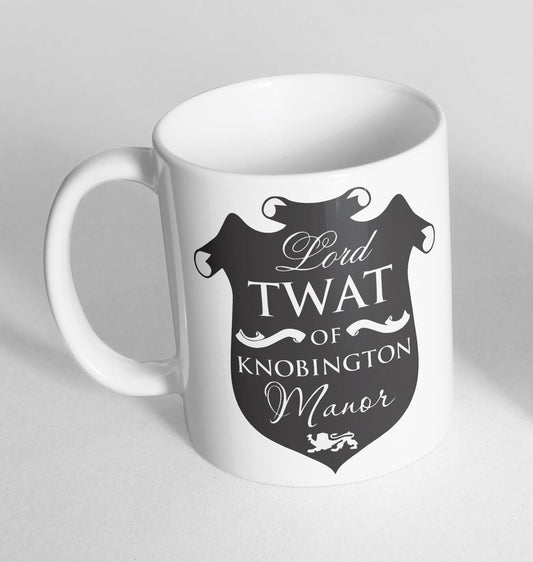Lord T**t Printed Cup Ceramic Novelty Mug Funny Gift Coffee Tea