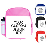 Personalised Kids Backpack Any Name Floral Design Boys Girls kid School Bag 17