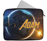 Personalised Any Name Space Design Laptop Case Sleeve Tablet Bag 49